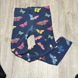 Boden Butterfly Print Kids Leggings 5-6